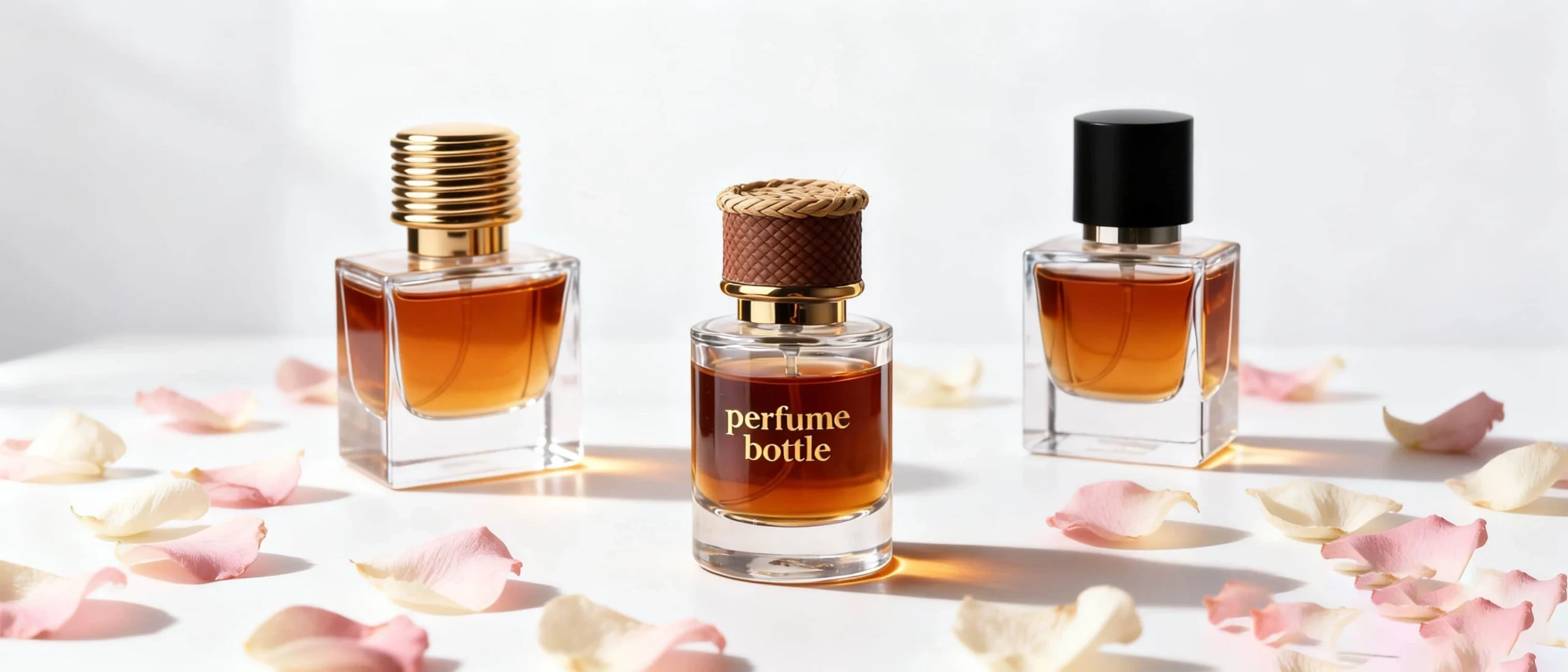 Luxury Round Square Perfume Bottle