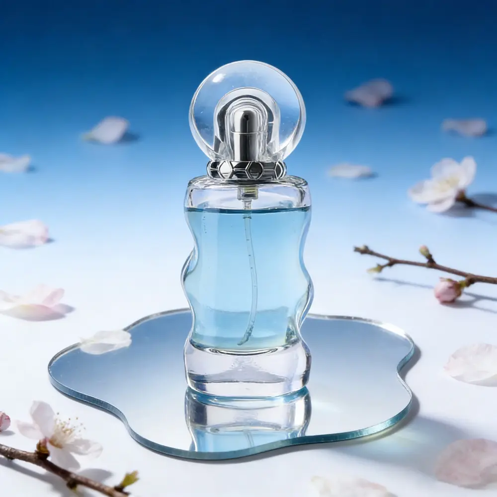 Luxury Unique Elegant Glass Perfume Bottle Xs491 (1)