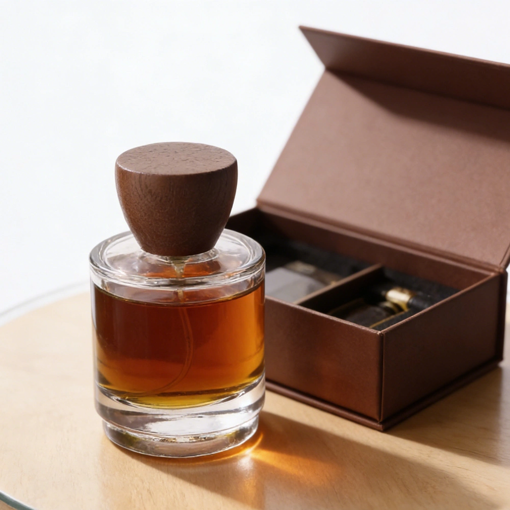 Round Thick Bottom Luxury Empty Glass Perfume Bottle Xs492 (3)