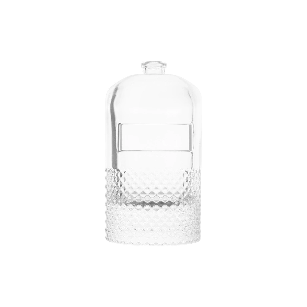 Thick Bottom Luxury Empty Glass Perfume Bottle With Cap Xs493 (1)