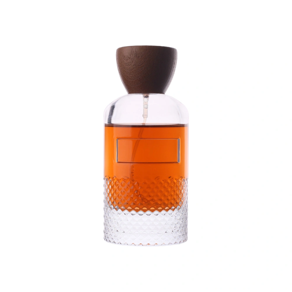 Thick Bottom Luxury Empty Glass Perfume Bottle With Cap Xs493 (5)
